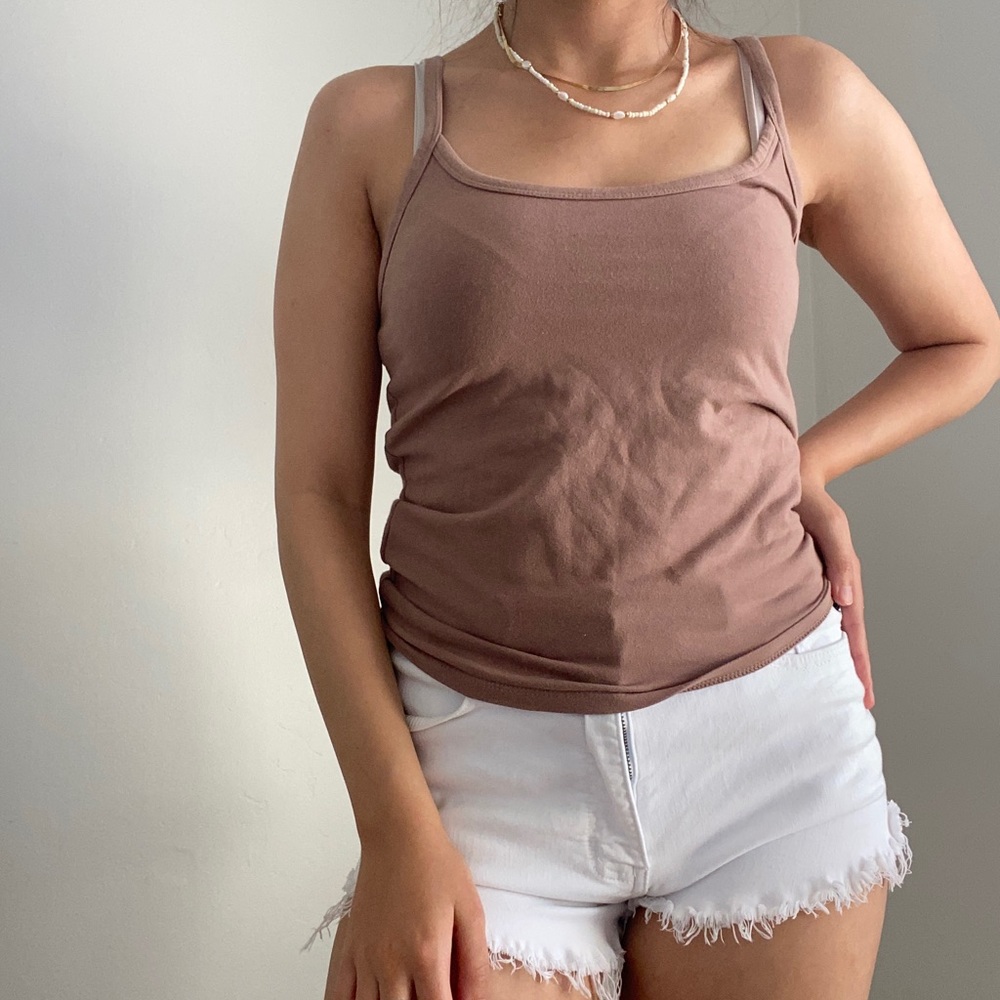 Forever 21 With Purpose Mauve Tank Top
